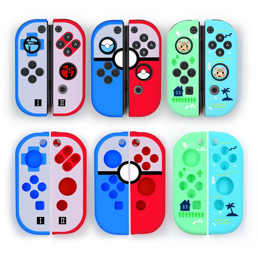 Силиконовый чехол для Nintendo Switch Joycon, Противоскользящий резиновый чехол, защитные колпачки для захвата большими пальцами, контроллер для ...
Силиконовый чехол для Nintendo Switch Joycon, Противоскользящий резиновый чехол, защитные колпачки для захвата большими пальцами, контроллер для ...