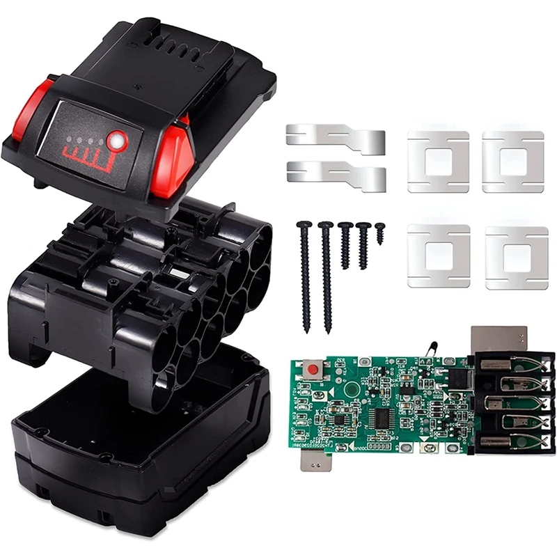 M18 18V 4.0Ah 5.0Ah 6.0Ah Battery Case Replacement For, Battery Broken Plastic Case Replacement Repair Kit Part
M18 18V 4.0Ah 5.0Ah 6.0Ah Battery Case Replacement For, Battery Broken Plastic Case Replacement Repair Kit Part