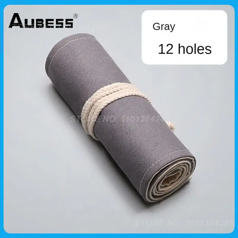 Storage Bag 12 Holes Canvas Material Stationery Storage Firm Thread Has Many Uses Save Space Stationery Box Grey Pen Curtain
Storage Bag 12 Holes Canvas Material Stationery Storage Firm Thread Has Many Uses Save Space Stationery Box Grey Pen Curtain