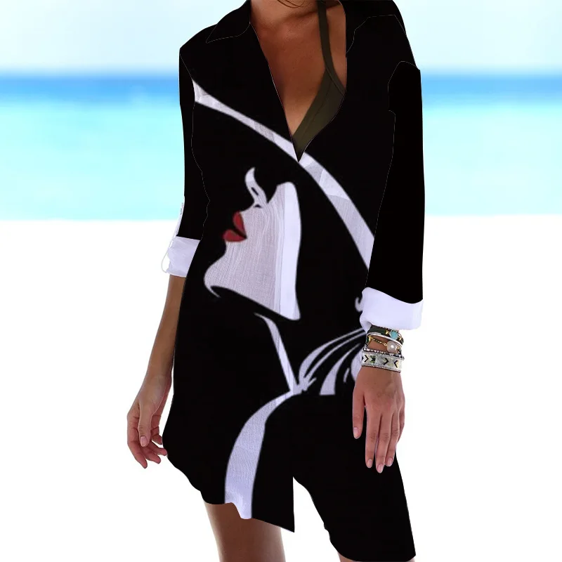 Abstract Painting 3D Print Blouses Women's Long Sleeve Mid-Length Shirts Vintage Buttons Shirt Blouse Female Ladies Tops Clothes
Abstract Painting 3D Print Blouses Women's Long Sleeve Mid-Length Shirts Vintage Buttons Shirt Blouse Female Ladies Tops Clothes