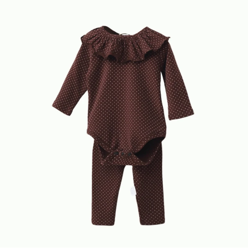 ETOSELL Autumn Infant Crawl Suit 0-18M Spring Korean Children Polka Dot Romper Newborn Baby Long Sleeve Clothing
ETOSELL Autumn Infant Crawl Suit 0-18M Spring Korean Children Polka Dot Romper Newborn Baby Long Sleeve Clothing
