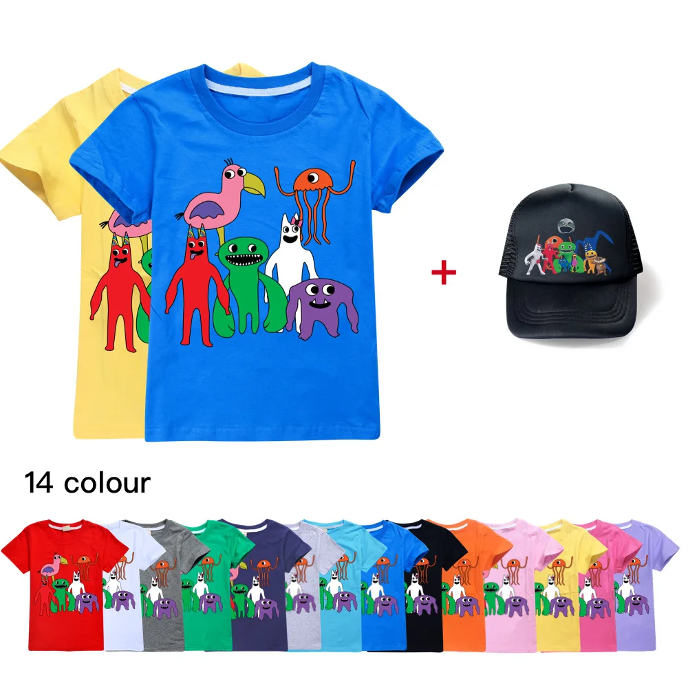 New Game Garten of BanBan Kids T-shirt Banban Garden Print T Shirt Cartoon Funny O-Neck Pullover Boy Girl Summer Clothes Tee Top 
New Game Garten of BanBan Kids T-shirt Banban Garden Print T Shirt Cartoon Funny O-Neck Pullover Boy Girl Summer Clothes Tee Top