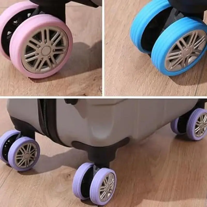 Luggage Wheels Protector Cover Silicone Trolley Luggage Suitcase Reduce Noise Wheels Guard Cover Guard Suitcase Silicone
Luggage Wheels Protector Cover Silicone Trolley Luggage Suitcase Reduce Noise Wheels Guard Cover Guard Suitcase Silicone