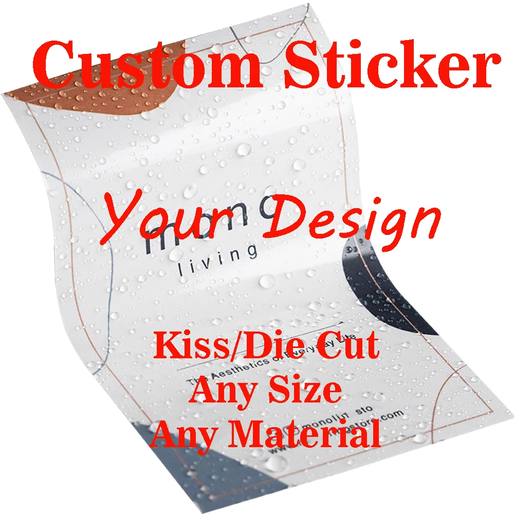 Custom Sticker Printing Your Own Design Text Kiss Die Cut Personal DIY Any Size Material Tag Label Vinyl Glossy Matte Sticker
Custom Sticker Printing Your Own Design Text Kiss Die Cut Personal DIY Any Size Material Tag Label Vinyl Glossy Matte Sticker