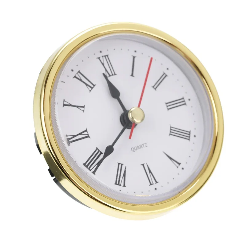 Clocks Head Insert Roman Number Mayitr Classic Clock Craft Quartz Movement 2-1/2" (65mm) Round
Clocks Head Insert Roman Number Mayitr Classic Clock Craft Quartz Movement 2-1/2" (65mm) Round