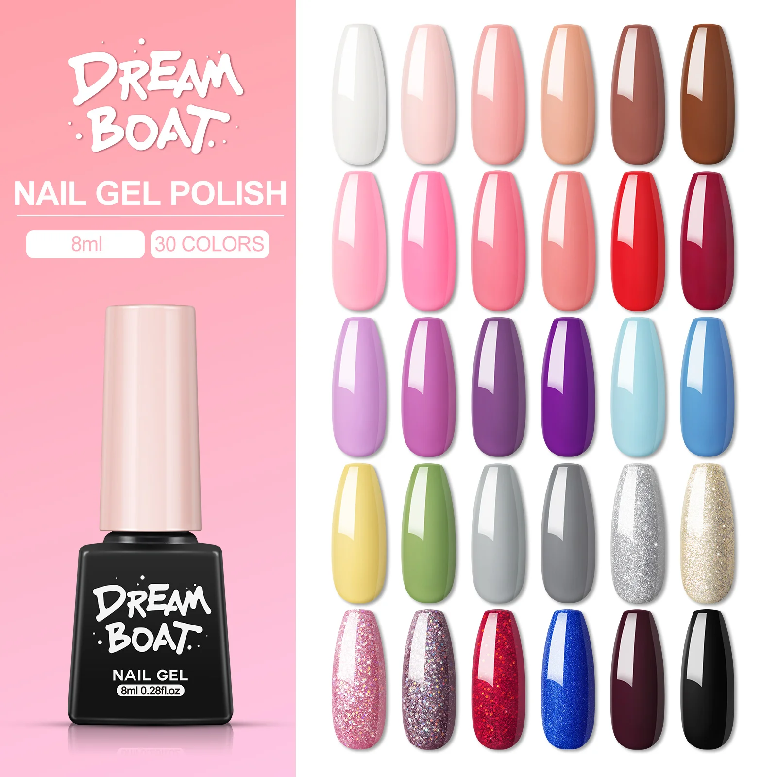 Gel Nail Polish Set With Top Base Coat Soak Off Semi Permanent Hybrid Gel Varnish UV LED Nail Art Professional Kit For Manicure
Gel Nail Polish Set With Top Base Coat Soak Off Semi Permanent Hybrid Gel Varnish UV LED Nail Art Professional Kit For Manicure