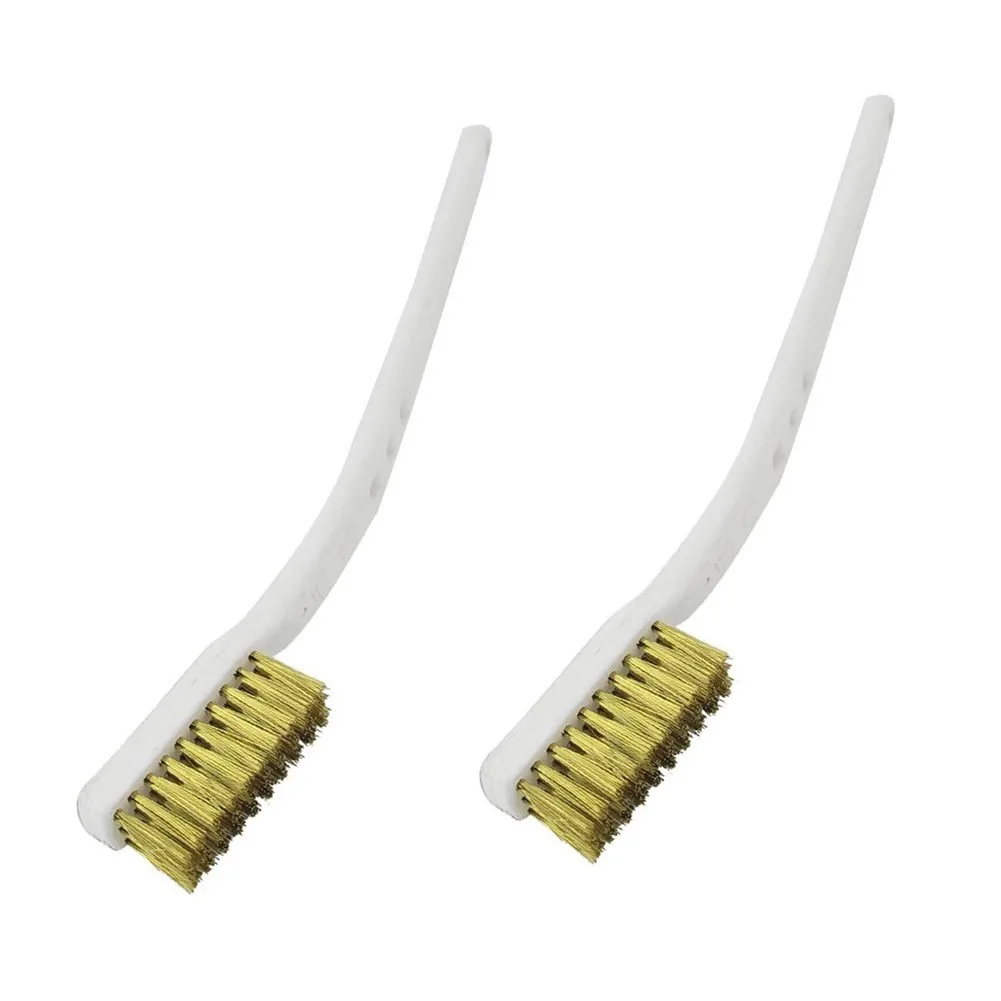 2pcs Wire Brush Copper Tool Cleaner Industrial Plastic Handle Toothbrush Wire Brush Useful Durable High Quality
2pcs Wire Brush Copper Tool Cleaner Industrial Plastic Handle Toothbrush Wire Brush Useful Durable High Quality