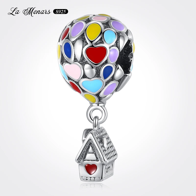 Flying House Dangle Fit Original Pandora Charm Bracelet Genuine Silver Plating Woman Jewerly DIY Hoilday Best Gifst
Flying House Dangle Fit Original Pandora Charm Bracelet Genuine Silver Plating Woman Jewerly DIY Hoilday Best Gifst
