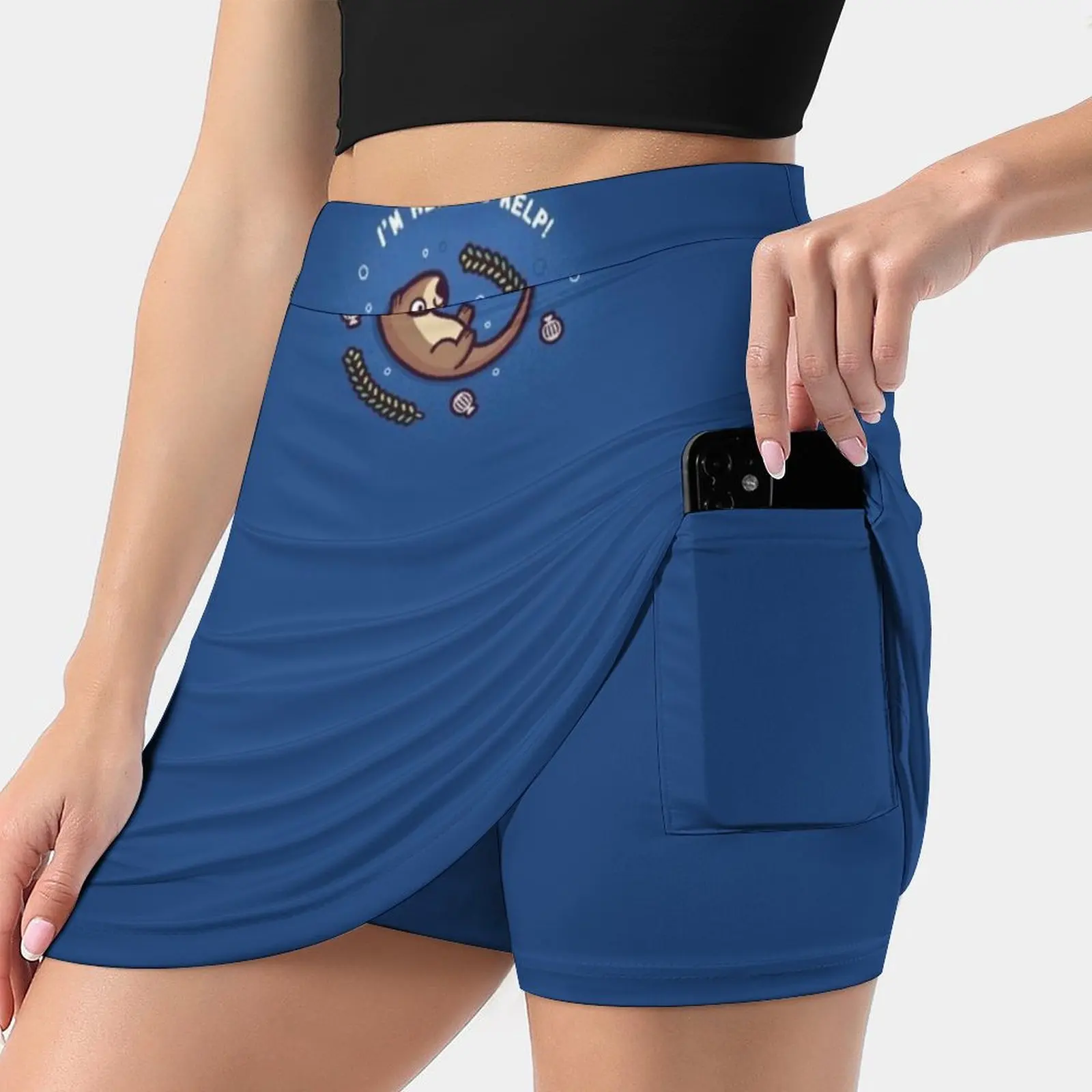 Kelpful Women's skirt Mini Skirts A Line Skirt With Hide Pocket Animals Otter Sea Kelp Pun Nice Cute
Kelpful Women's skirt Mini Skirts A Line Skirt With Hide Pocket Animals Otter Sea Kelp Pun Nice Cute