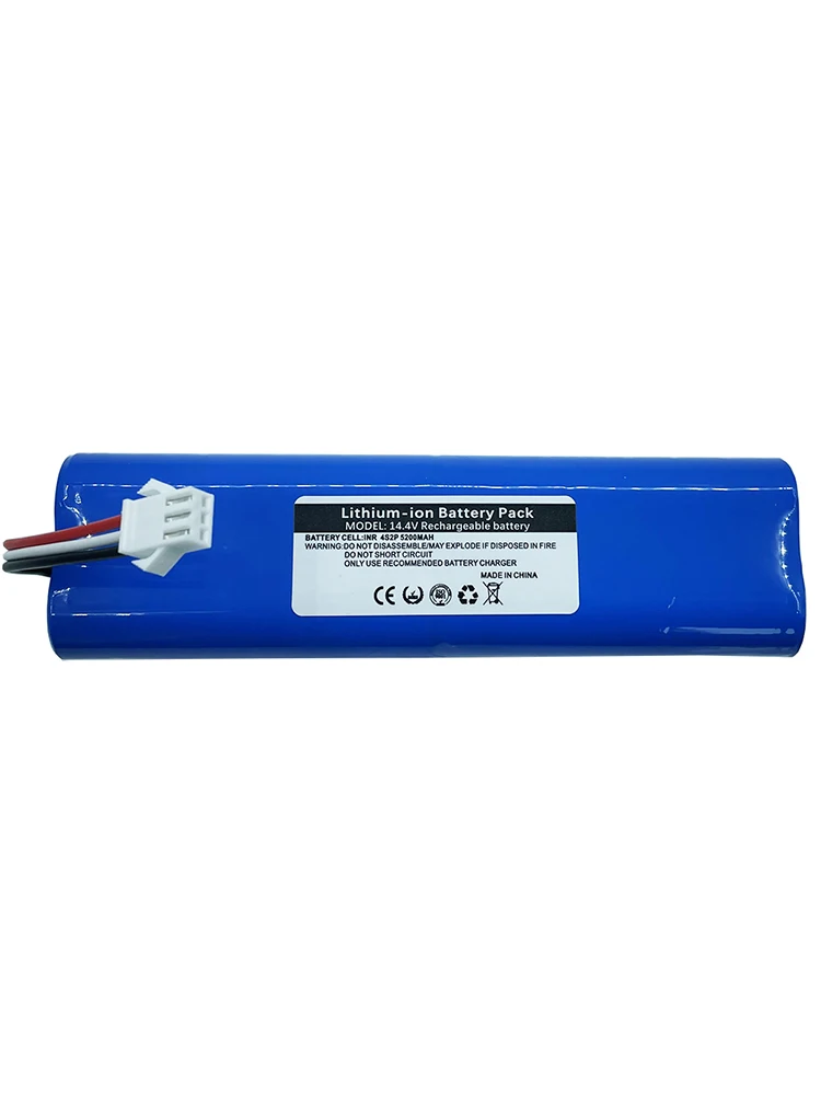 LEELINCI For XiaoMi Lydsto R1 Rechargeable Li-ion Battery Robot Vacuum Cleaner R1 Battery Pack with Capacity 14.4V 5200mAh
LEELINCI For XiaoMi Lydsto R1 Rechargeable Li-ion Battery Robot Vacuum Cleaner R1 Battery Pack with Capacity 14.4V 5200mAh