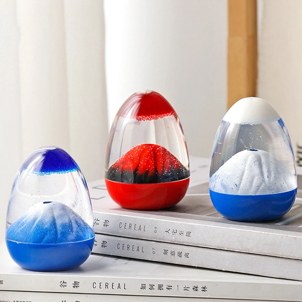 Movement Liquid Hourglass Creative Volcano Oil Sandglass Home Decor Craft Glass Ornaments Sand Timer Christmas Valentine Gifts
Movement Liquid Hourglass Creative Volcano Oil Sandglass Home Decor Craft Glass Ornaments Sand Timer Christmas Valentine Gifts
