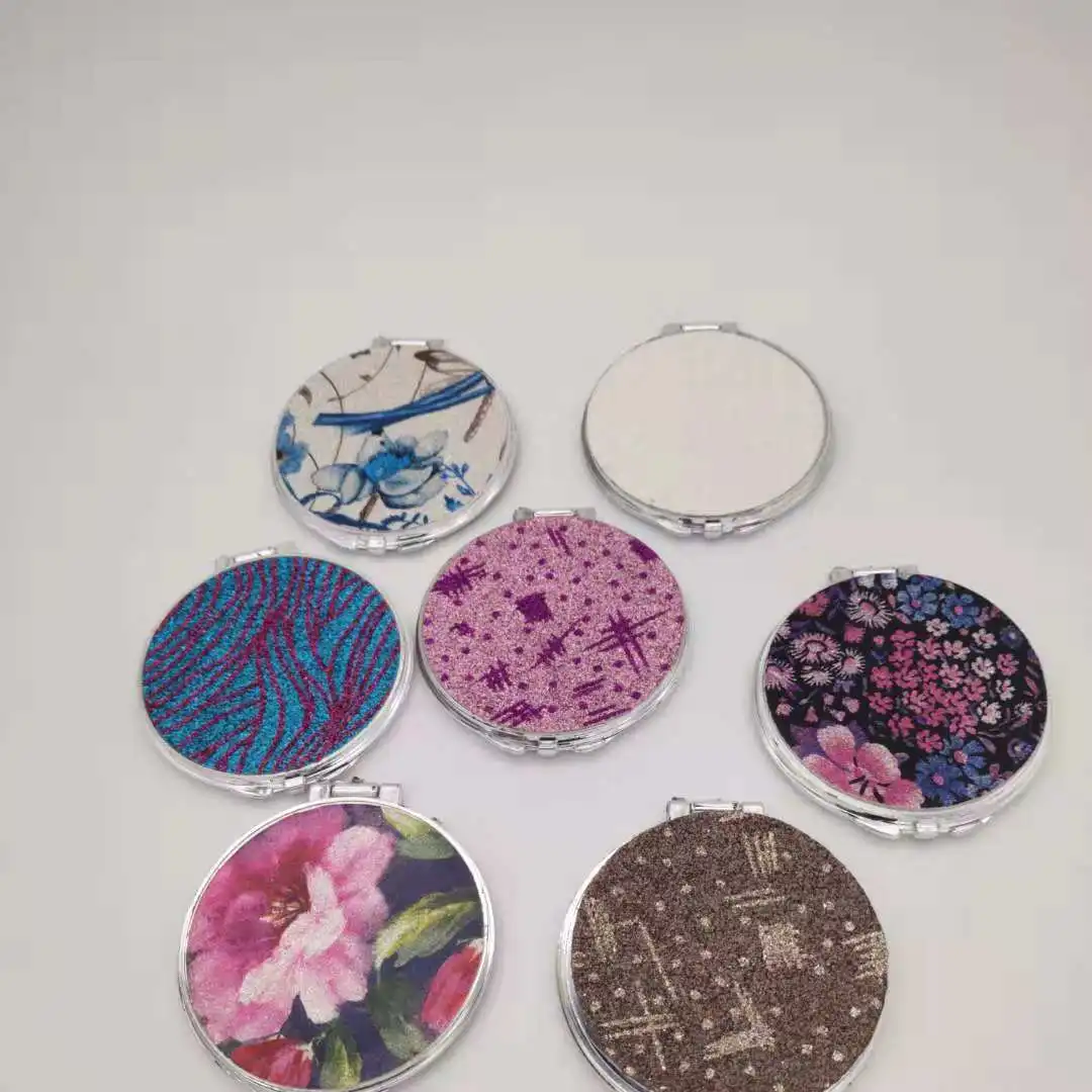 Glitter Round Makeup Mirror Portable Double-sided Cosmetic Mirror Folding Pocket Compact Mirror Travel Accessories
Glitter Round Makeup Mirror Portable Double-sided Cosmetic Mirror Folding Pocket Compact Mirror Travel Accessories