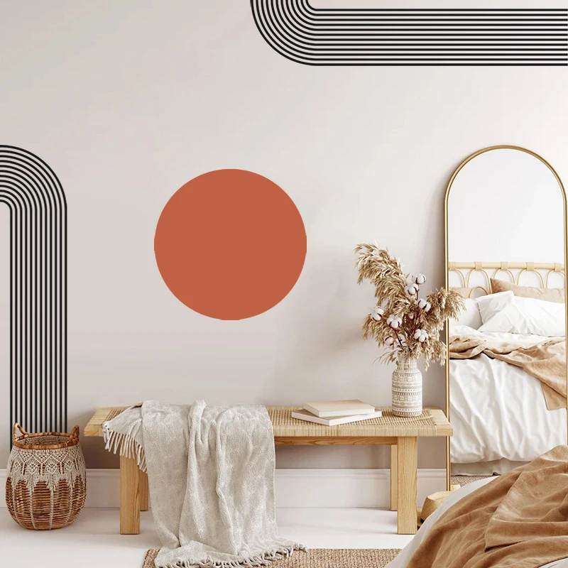 Abstract Arch Line Geometric Wall Stickers Boho Vinyl Removable Diy Wall Decals Modern Living Room Interior Home Decoration
Abstract Arch Line Geometric Wall Stickers Boho Vinyl Removable Diy Wall Decals Modern Living Room Interior Home Decoration