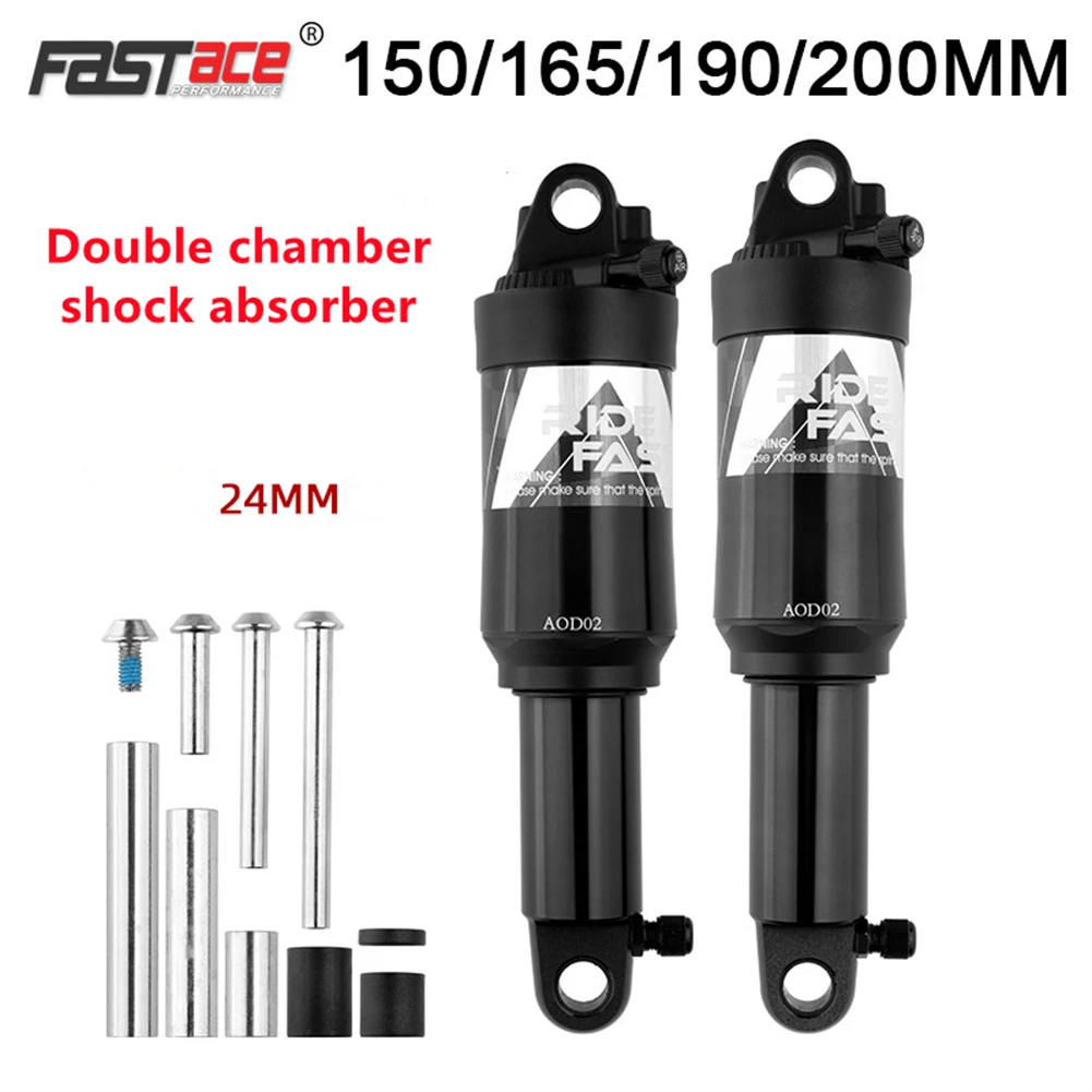 Fastace Bicycle Double Air Pressure Neumatic Rear Shock Absorber MTB Folding Bike Shock Bushing Size 24MM Superior Function
Fastace Bicycle Double Air Pressure Neumatic Rear Shock Absorber MTB Folding Bike Shock Bushing Size 24MM Superior Function