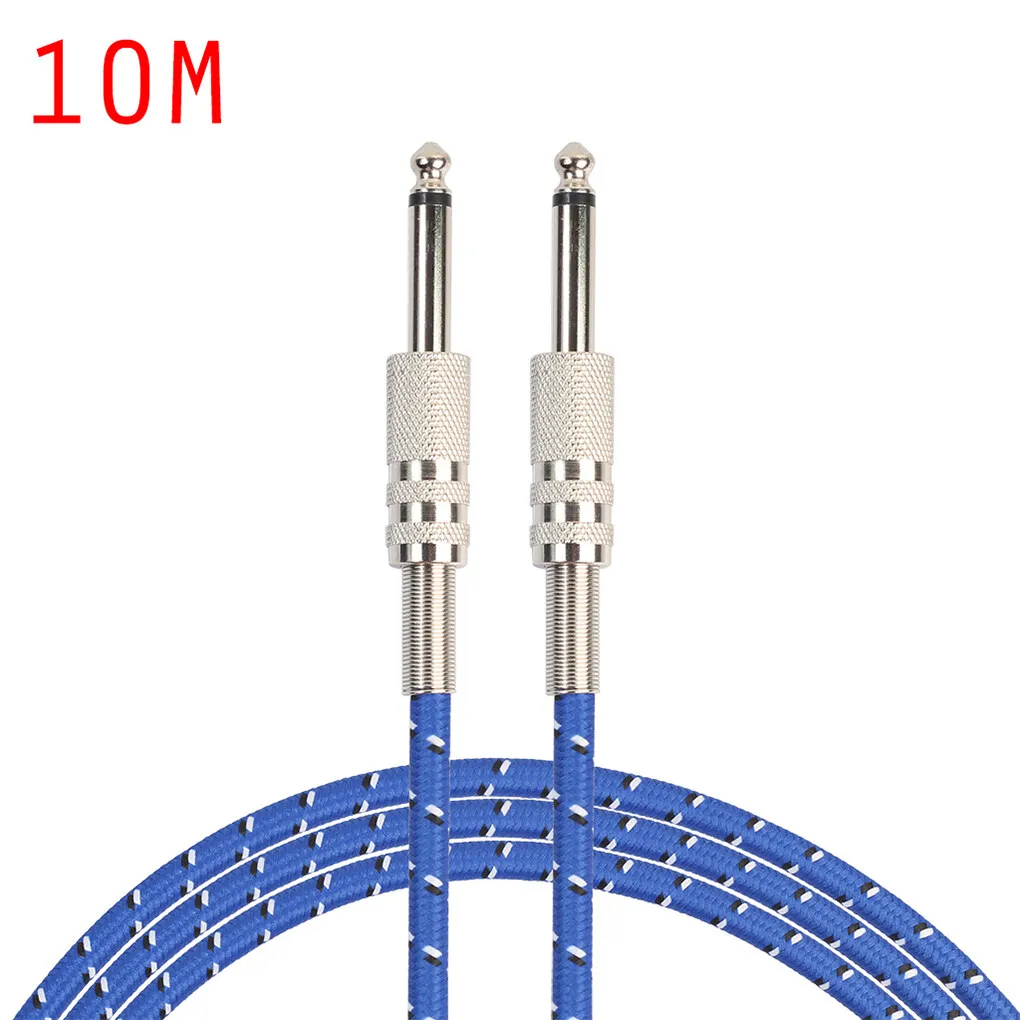 REXLIS Mono Guitar Cable Audio Male to Male Cable Wire Cord 6 35mm Straight Plug For Electric Instruments
REXLIS Mono Guitar Cable Audio Male to Male Cable Wire Cord 6 35mm Straight Plug For Electric Instruments