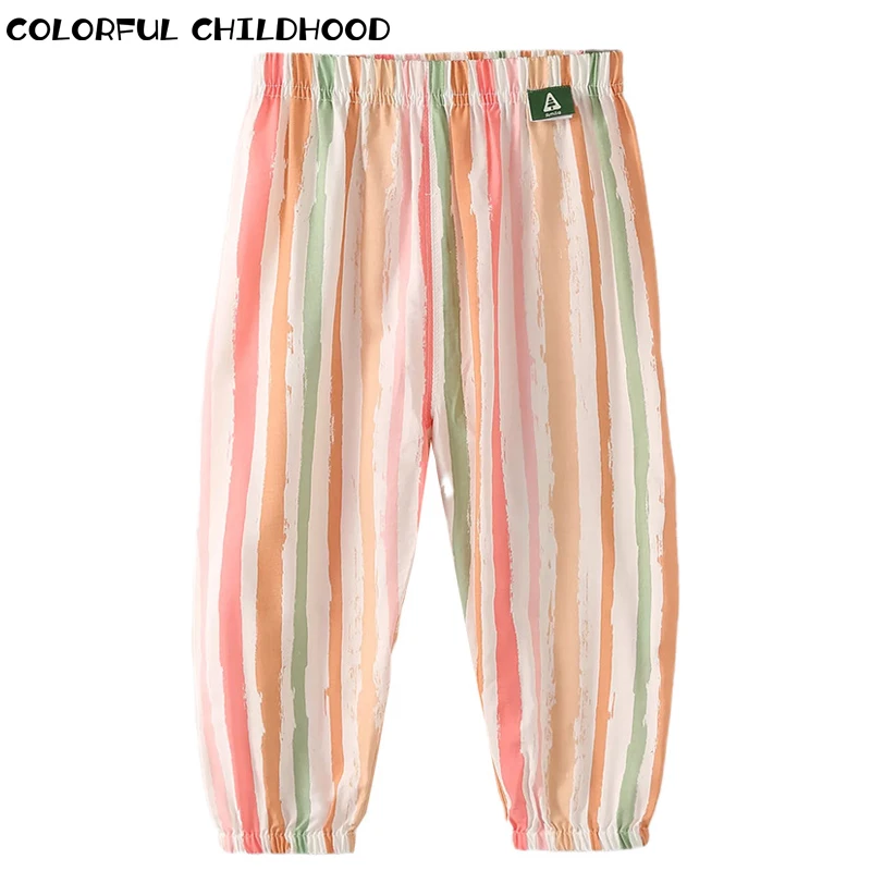 Colorful Childhood Summer Trend Pants all-match anti-mosquito Pants Boys Girls Baby Thin Casual Pants Summer 3XFW209
Colorful Childhood Summer Trend Pants all-match anti-mosquito Pants Boys Girls Baby Thin Casual Pants Summer 3XFW209
