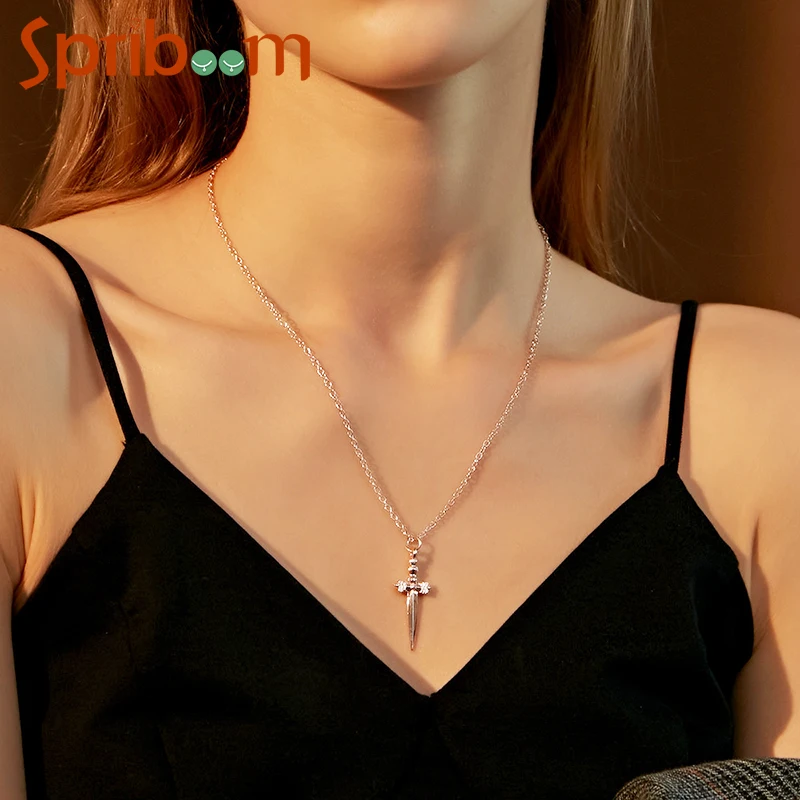 Cross Sword Pendant Necklaces for Women Men Hip Hop Charm Necklace Personality Jewelry Gift Party Accessories Female Vintage
Cross Sword Pendant Necklaces for Women Men Hip Hop Charm Necklace Personality Jewelry Gift Party Accessories Female Vintage