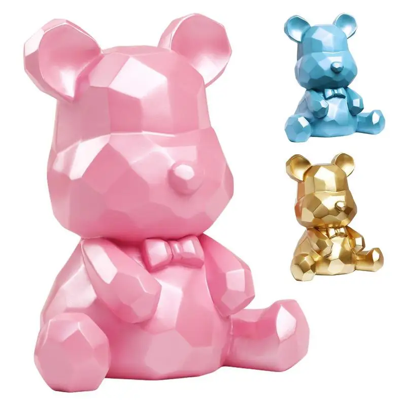 Money Box Resin Coin Paper Money Saving Box Animal Coin Organizer Bear Shaped Jar Storage Box Crafts For Kids Gift Desktop Decor
Money Box Resin Coin Paper Money Saving Box Animal Coin Organizer Bear Shaped Jar Storage Box Crafts For Kids Gift Desktop Decor