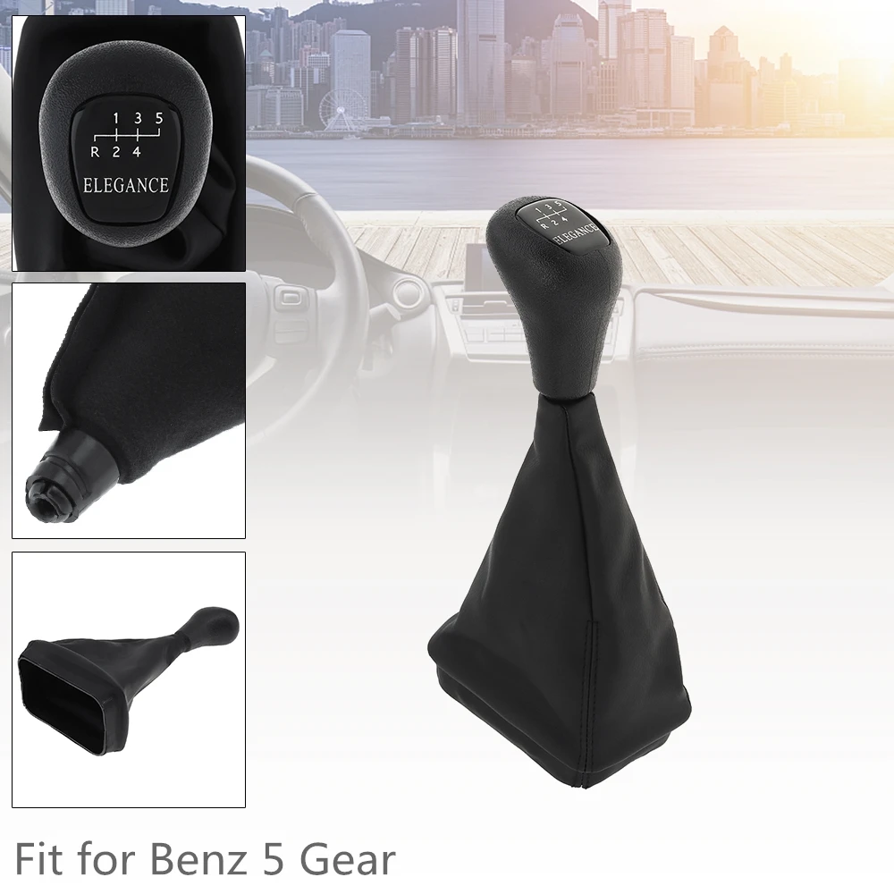 5 Speed Black Car Manual Gear Shift Handball Knob Car Accessories with Dust Cover Fit for Mercedes / Benz W202C Class
5 Speed Black Car Manual Gear Shift Handball Knob Car Accessories with Dust Cover Fit for Mercedes / Benz W202C Class