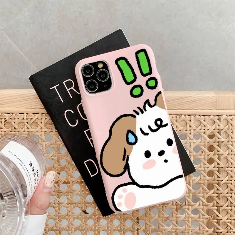 FHNBLJ Cute Animal Bear Dinosaur Pig Phone Case for iPhone 11 12 13 Mini Pro Xs Max 8 7 6 6S Plus X XR Solid Candy Color Case
FHNBLJ Cute Animal Bear Dinosaur Pig Phone Case for iPhone 11 12 13 Mini Pro Xs Max 8 7 6 6S Plus X XR Solid Candy Color Case
