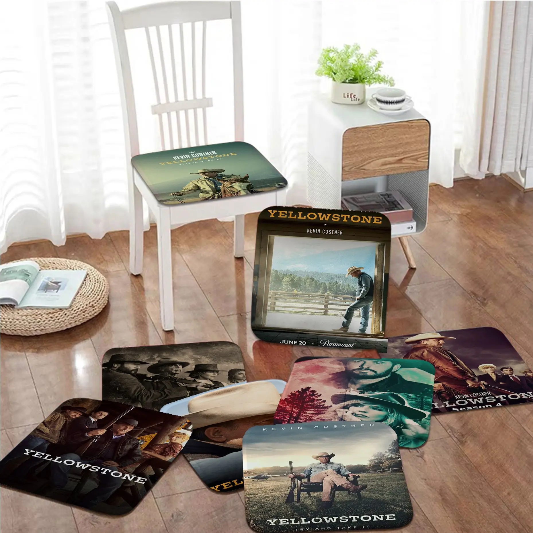 Yellowstone Art Dining Chair Cushion Circular Decoration Seat For Office Desk Sofa Cushion
Yellowstone Art Dining Chair Cushion Circular Decoration Seat For Office Desk Sofa Cushion