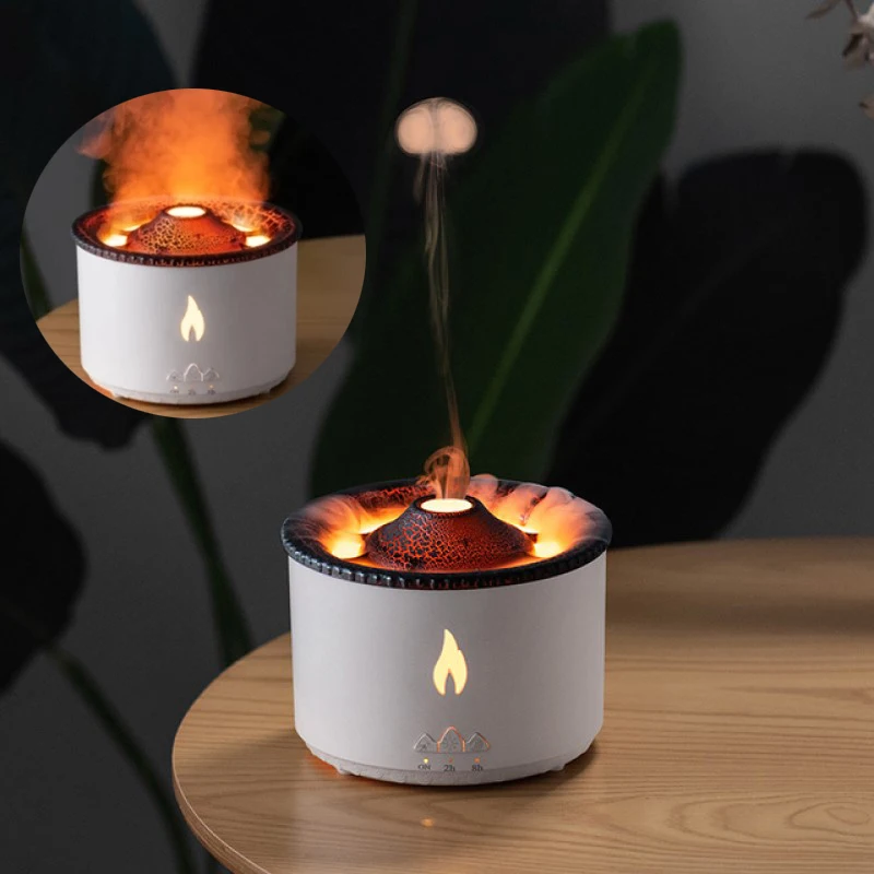 Flame Aroma Diffuser 360ml Air Humidifier Essential Oil Automatic Sprayer Fog Mist Maker Red Blue Flame Aromatherapy Machine
Flame Aroma Diffuser 360ml Air Humidifier Essential Oil Automatic Sprayer Fog Mist Maker Red Blue Flame Aromatherapy Machine