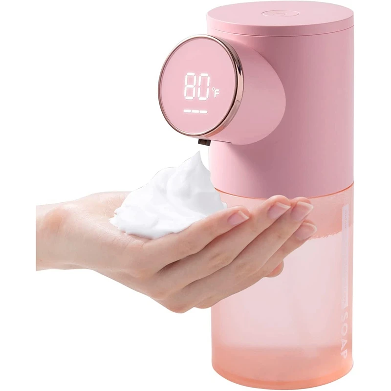 Automatic Foaming Soap Dispenser Contactless , Intelligent W/Room Temperature And Battery Capacity Display
Automatic Foaming Soap Dispenser Contactless , Intelligent W/Room Temperature And Battery Capacity Display