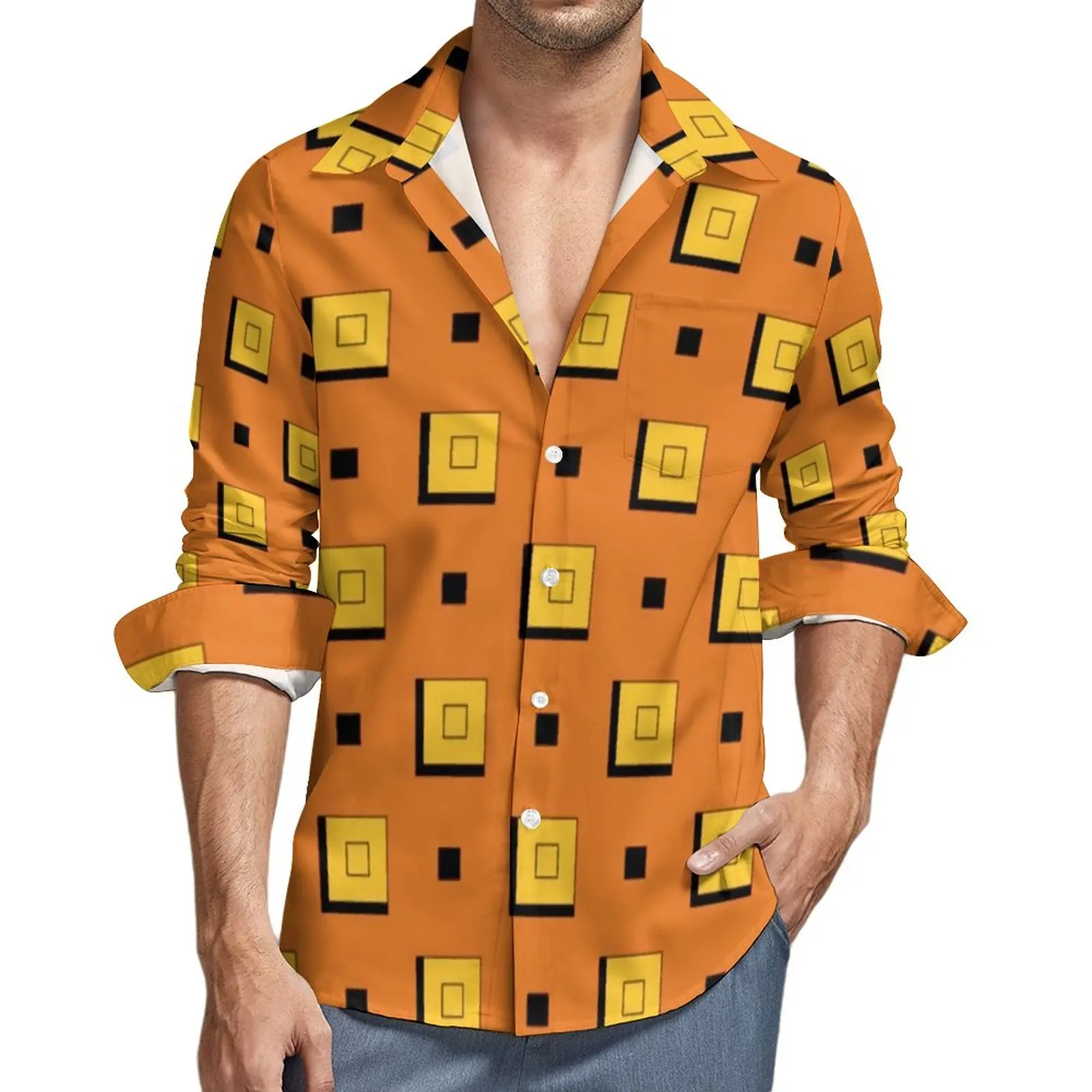 Рубашка в стиле приключений Джоджо бицзе из коллекции Narancia Ghirga, Весенняя Повседневная рубашка, трендовая блузка с длинным рукавом, оригинал...
Рубашка в стиле приключений Джоджо бицзе из коллекции Narancia Ghirga, Весенняя Повседневная рубашка, трендовая блузка с длинным рукавом, оригинал...