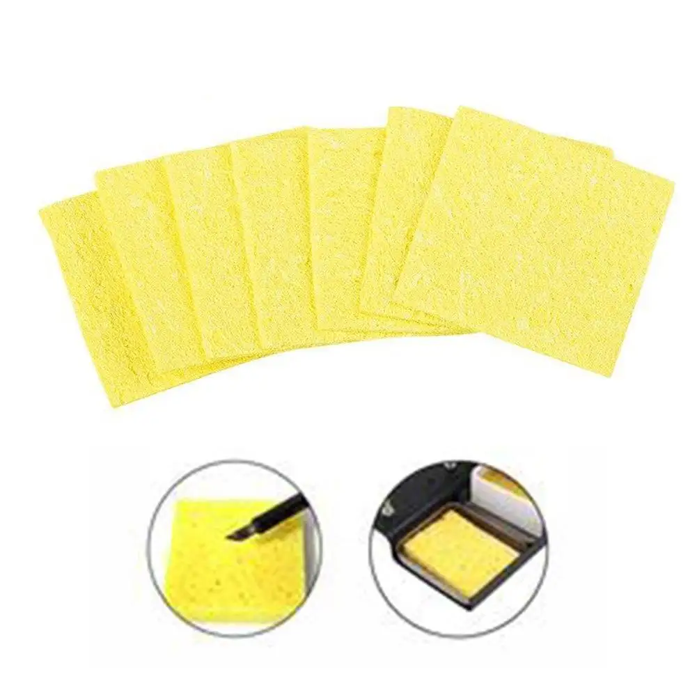 10/50pcs Soldering Iron Cleaning Sponge For Enduring Solder Welding Station Electric Soldering Iron Tip Repair Tools Sponge
10/50pcs Soldering Iron Cleaning Sponge For Enduring Solder Welding Station Electric Soldering Iron Tip Repair Tools Sponge