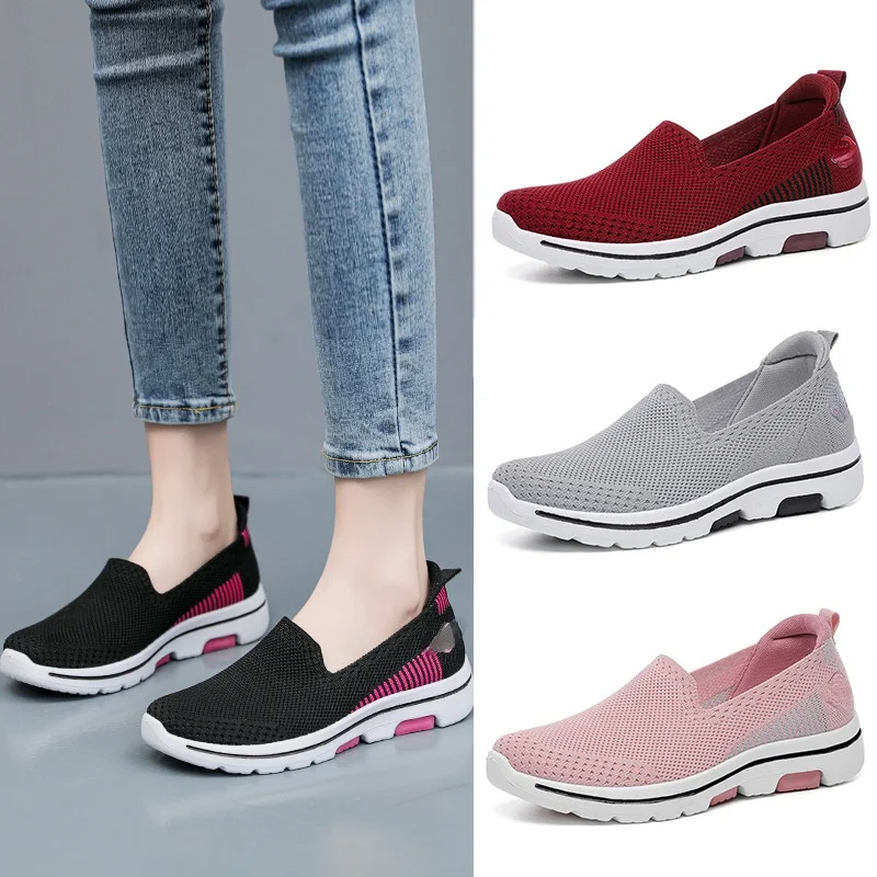 New Women's Shoes Breathable Comfortable Mom Shoes Slip-on Sports Casual Walking Shoes Women
New Women's Shoes Breathable Comfortable Mom Shoes Slip-on Sports Casual Walking Shoes Women