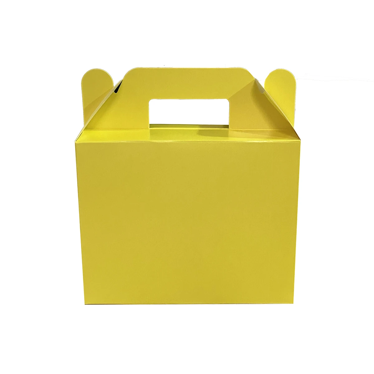 Коробка бумажная желтая для конфет, 6 шт. 
Коробка бумажная желтая для конфет, 6 шт.