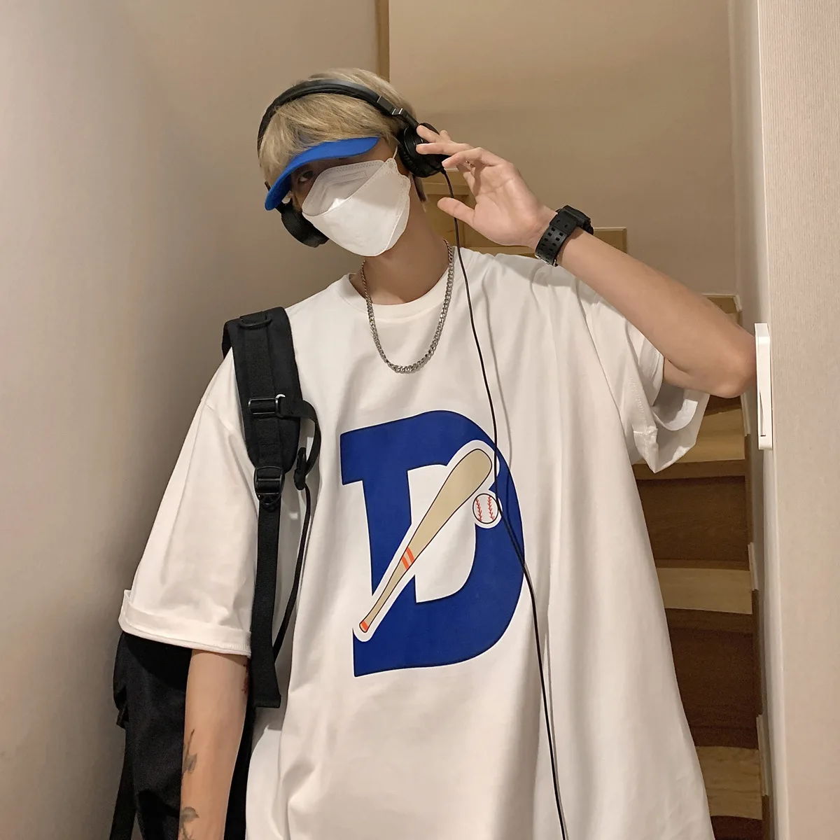 Summer new short sleeve 200g letter printed cotton T-shirt Hong Kong wind large size loose men's round collar short sleeve shirt
Summer new short sleeve 200g letter printed cotton T-shirt Hong Kong wind large size loose men's round collar short sleeve shirt