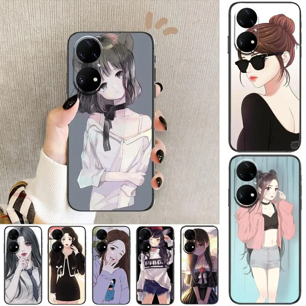 HD-sweet style Phone Case For Huawei p50 P40 p30 P20 10 9 8 Lite E Pro Plus Black Etui Coque Painting Hoesjes comic fas
HD-sweet style Phone Case For Huawei p50 P40 p30 P20 10 9 8 Lite E Pro Plus Black Etui Coque Painting Hoesjes comic fas