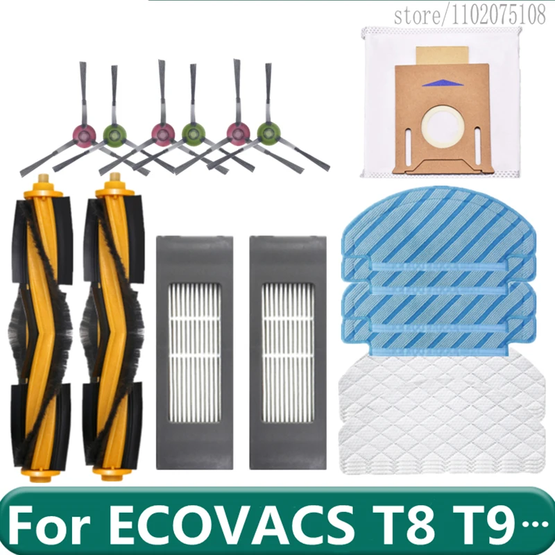 For ECOVACS DEEBOT OZMO T8/AIVI/MAX N8PRO /T9 /T9MAX Yeedi Vac Station Main/Side Brush Dust Bag HEPA Filter Mop Cloth Parts
For ECOVACS DEEBOT OZMO T8/AIVI/MAX N8PRO /T9 /T9MAX Yeedi Vac Station Main/Side Brush Dust Bag HEPA Filter Mop Cloth Parts