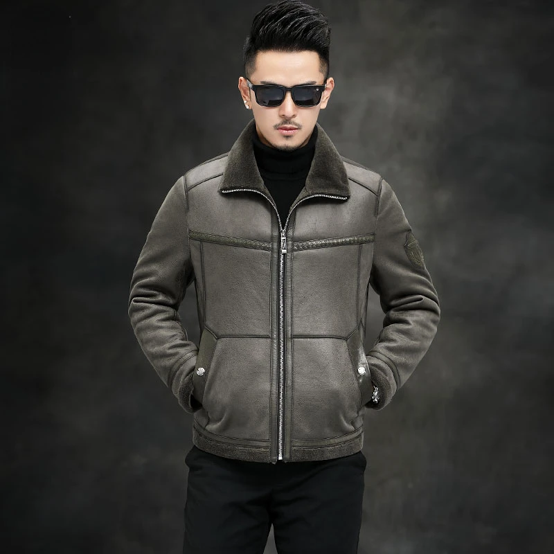2022 Men's Autumn Winter Fashion Short Slim Fit Coats Male Genuine Lamb Fur Jackets Men Sheep Shearing Warm Outerwear C239
2022 Men's Autumn Winter Fashion Short Slim Fit Coats Male Genuine Lamb Fur Jackets Men Sheep Shearing Warm Outerwear C239