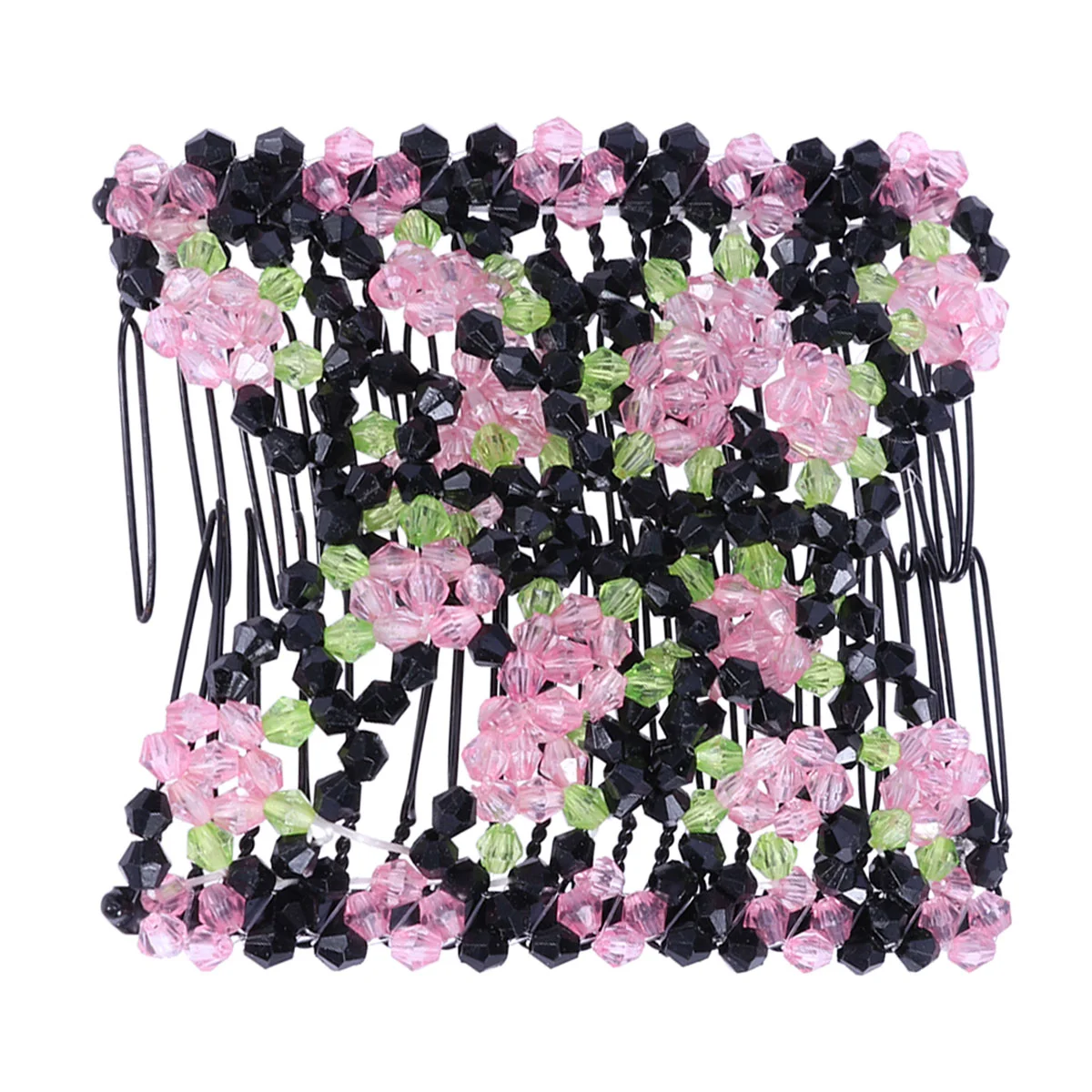 Hair Combs Comb Double Elastic Stretch Beaded Clips Slides Stretching Braid Slide Row Stretchy
Hair Combs Comb Double Elastic Stretch Beaded Clips Slides Stretching Braid Slide Row Stretchy
