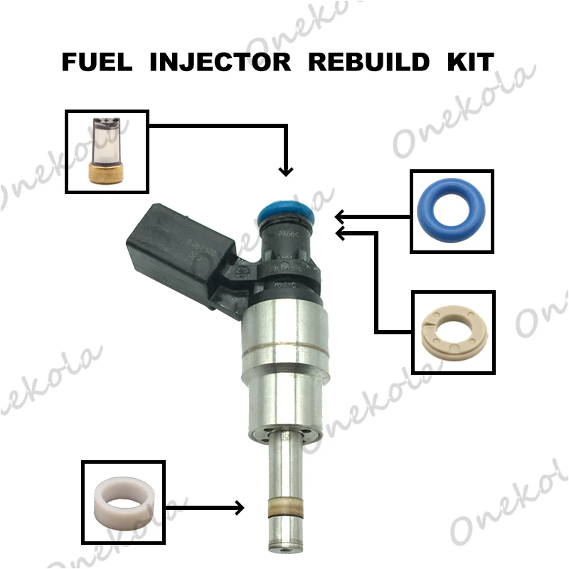 Fuel Injector repair kit Orings Filters for Audi A3 A4 TT VW Passat GOLF TFSI 2.0 0261500020 06F906036A
Fuel Injector repair kit Orings Filters for Audi A3 A4 TT VW Passat GOLF TFSI 2.0 0261500020 06F906036A