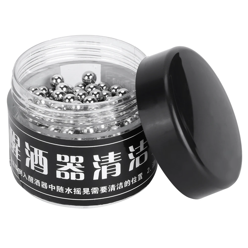 300Pcs 4mm Stainless Steel Cleaning Beads Wine Stains Decanter Cup Bottle Cleaning Ball
300Pcs 4mm Stainless Steel Cleaning Beads Wine Stains Decanter Cup Bottle Cleaning Ball