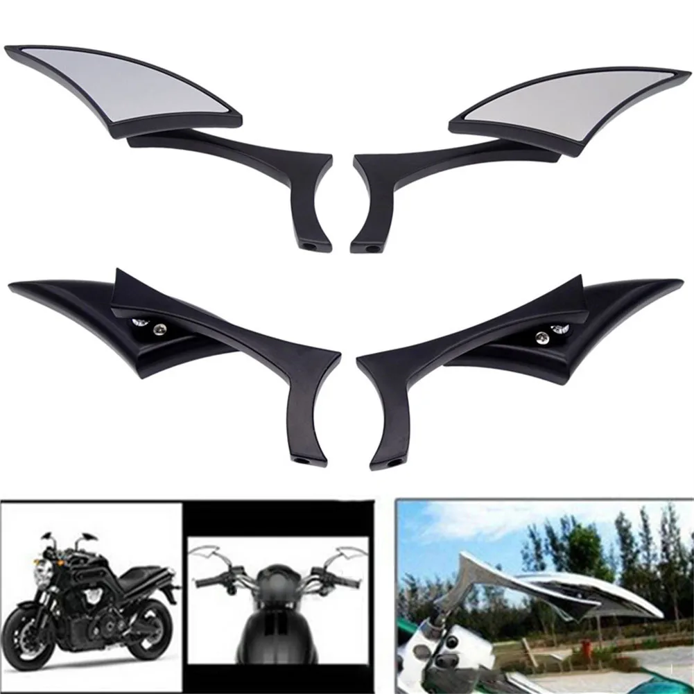 2pcs Arrow Motorcycle Mirrors Universal Fits For 8&10mm Threaded Motorcycles Blade Rearview Mirrors Black/Silver
2pcs Arrow Motorcycle Mirrors Universal Fits For 8&10mm Threaded Motorcycles Blade Rearview Mirrors Black/Silver