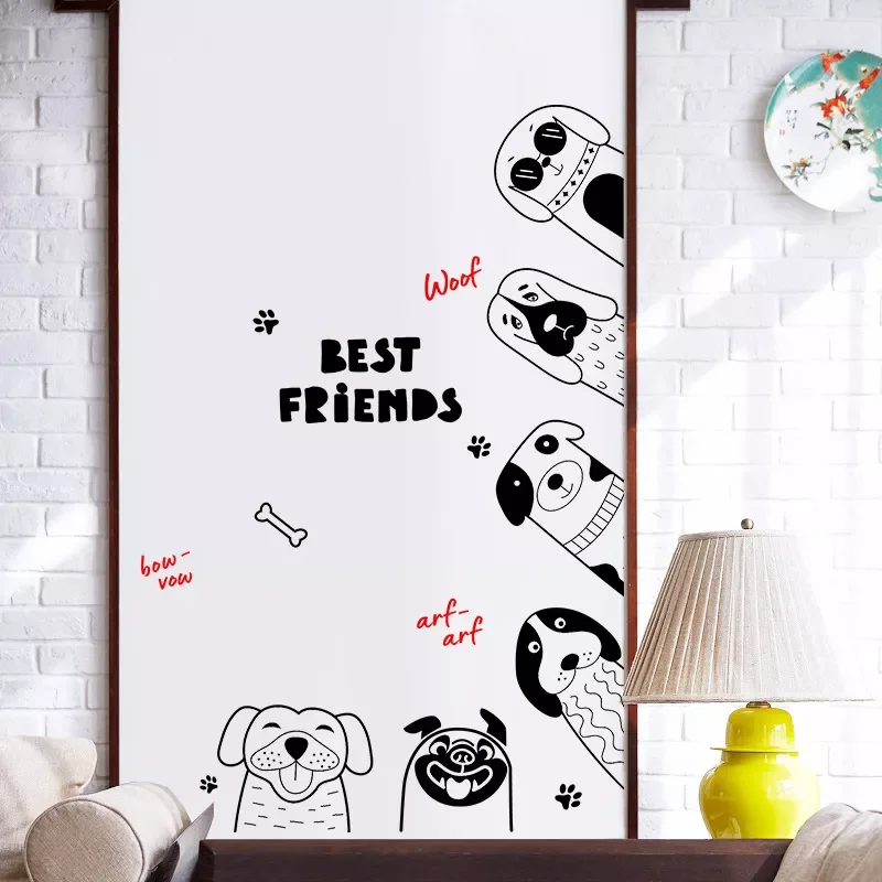 Cute Cartoon Animals Wall Stickers Door Stickers for Kids Room Bedroom Hand Drawn Wall Decals Baby Nursery Room Decoration
Cute Cartoon Animals Wall Stickers Door Stickers for Kids Room Bedroom Hand Drawn Wall Decals Baby Nursery Room Decoration