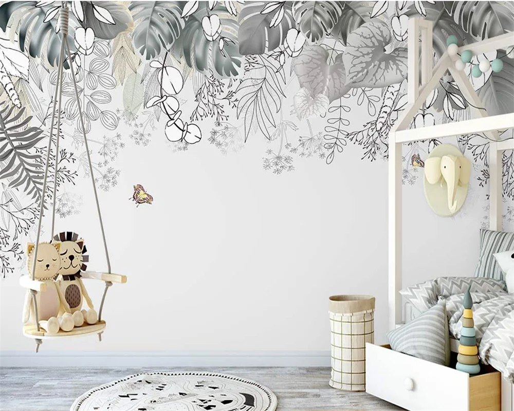 Beibehang пользовательский Новый papel de parede Nordic ручная роспись тропические листья джунгли Фотообои
Beibehang пользовательский Новый papel de parede Nordic ручная роспись тропические листья джунгли Фотообои