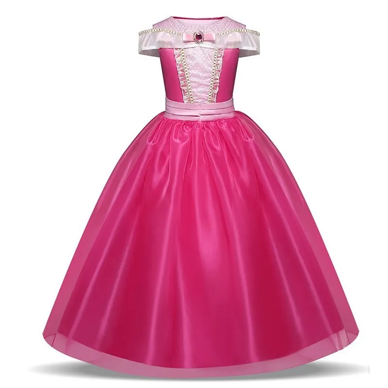 Детское платье принцессы для девочек карнавала Рождества дня рождения - купить