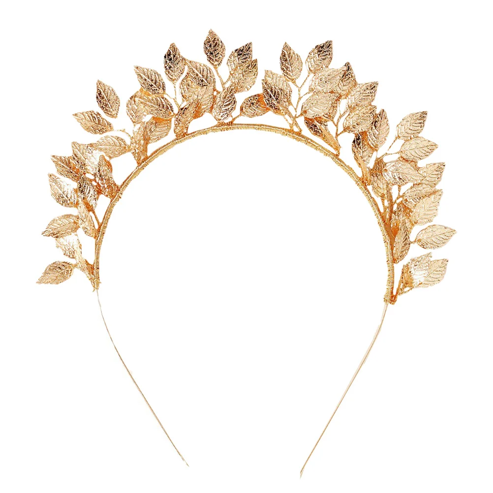 Handmade Leaf Headband Bride Crown Creative Hair Hoops Accessories Goddess Costume
Handmade Leaf Headband Bride Crown Creative Hair Hoops Accessories Goddess Costume