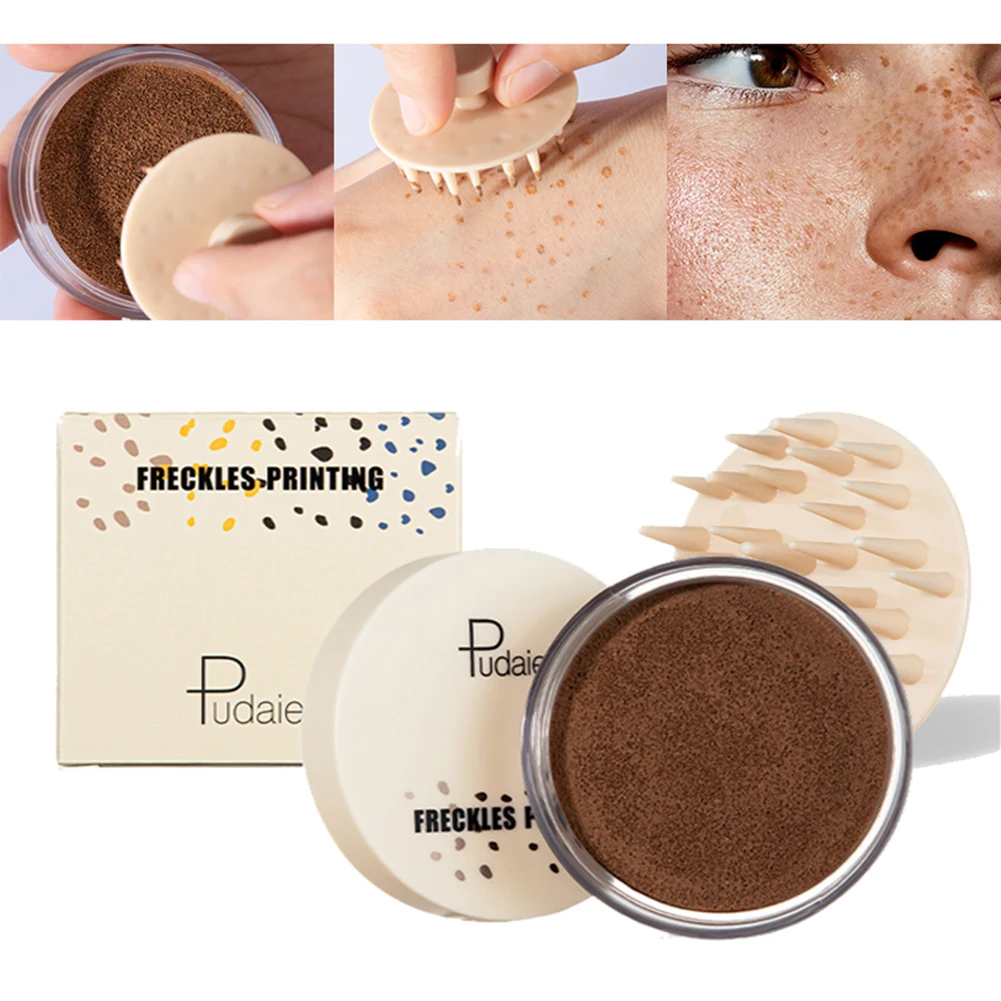 Face Fake Freckles Air Cushion Waterproof Long Lasting Liquid Powder Quick Dry Natural Face Freckles Stamp Makeup with Brush
Face Fake Freckles Air Cushion Waterproof Long Lasting Liquid Powder Quick Dry Natural Face Freckles Stamp Makeup with Brush