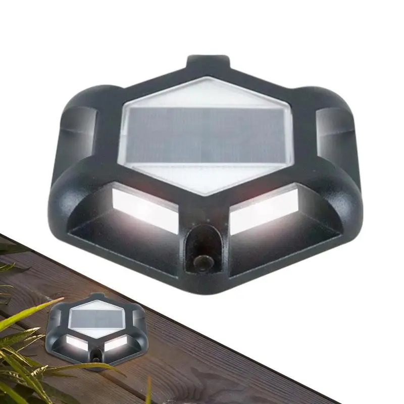 

Solar Deck Lights LED Waterproof Patio Decor Solar Lights Water Proof Solar Street Light For Garage Path Garden Ladder Outdoor