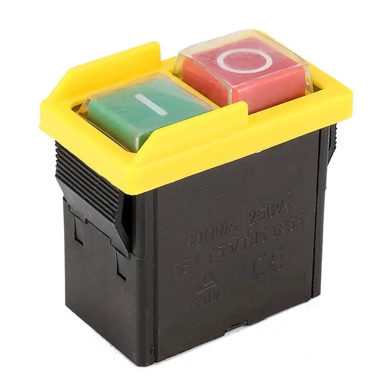 Waterproof Pushbutton Machine Saw Cutter Drill on Off Switches Control Box Switches Electromagnetic Switch AC250V 16/8A ZH02-Ax
Waterproof Pushbutton Machine Saw Cutter Drill on Off Switches Control Box Switches Electromagnetic Switch AC250V 16/8A ZH02-Ax
