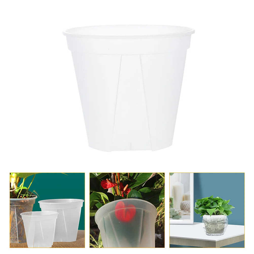 10 Pcs Orchid Pots Transparent Flower Clear Nursery Cactus Seedling Flowers for Plants White
10 Pcs Orchid Pots Transparent Flower Clear Nursery Cactus Seedling Flowers for Plants White
