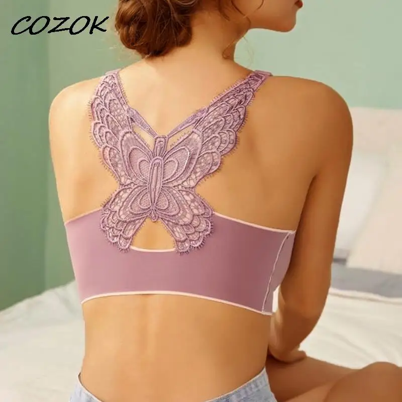 COZOK Large Size Bra Without Steel Ring Fat Gathered Bra Thin Traceless Seamless Tube Top Plus Size Bras Underwear Lady Bralette
COZOK Large Size Bra Without Steel Ring Fat Gathered Bra Thin Traceless Seamless Tube Top Plus Size Bras Underwear Lady Bralette