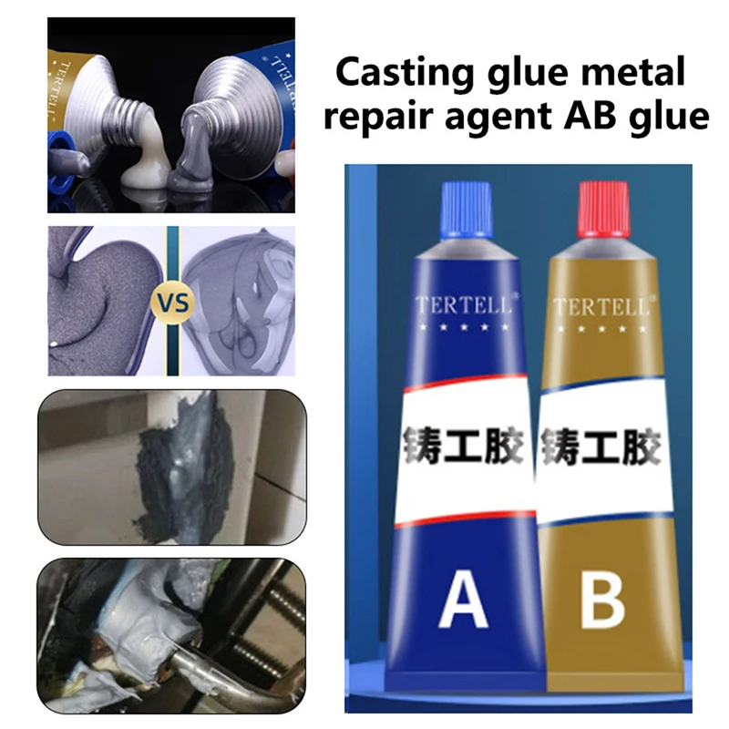 Wholesale High Quality AB Glue Caster Glue Metal Radiator Chip Sand Hole Water Tank Repair Universal Glue Plugging
Wholesale High Quality AB Glue Caster Glue Metal Radiator Chip Sand Hole Water Tank Repair Universal Glue Plugging