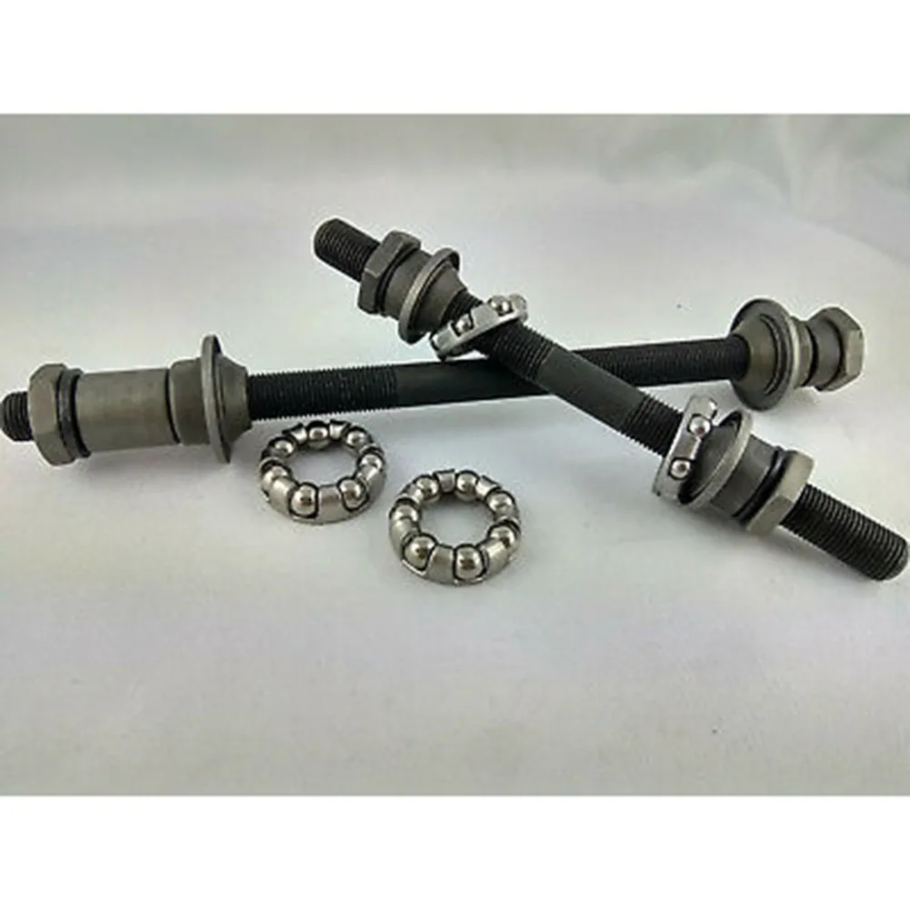 Parts Bike Axles Set 108mm 145mm Accessories Axles With Balls Bicycle Black Hub Axle Kit Pack Replace Practical
Parts Bike Axles Set 108mm 145mm Accessories Axles With Balls Bicycle Black Hub Axle Kit Pack Replace Practical